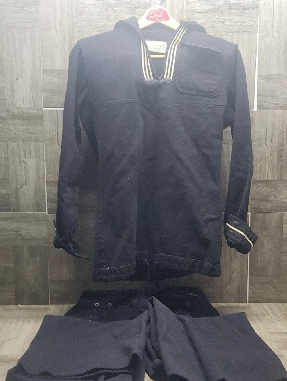 Vintage WW2 US Navy - Naval Clothing Factory - Wool Uniform - USNR D90